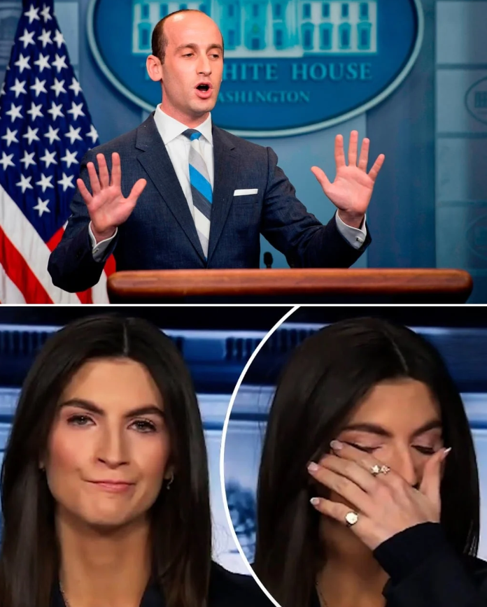 Stephen Miller FLIPS OUT and HUMILIATES Kaitlan Collins in the Oval Office –