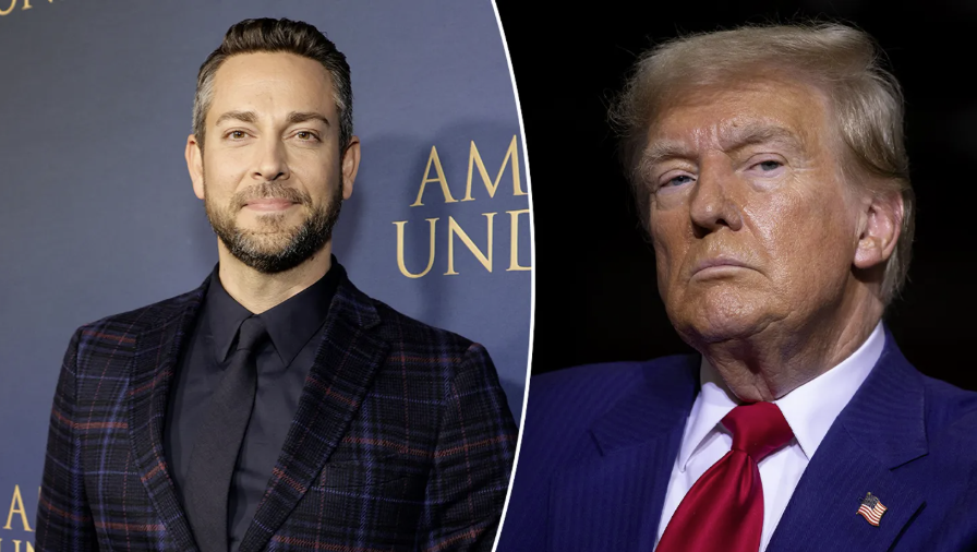 Zachary Levi claims supporting Trump made him a Hollywood outsider