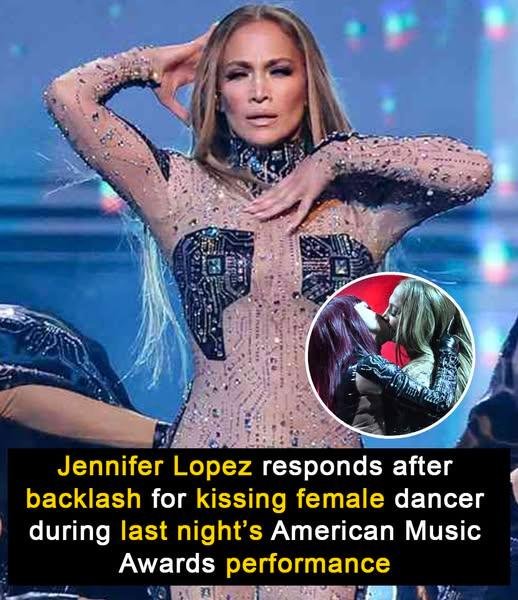 Jennifer Lopez explains herself after ire for ‘lesbian kiss’ at AMAs (Photo&Video)