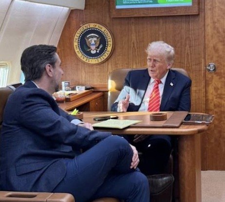 President Trump Reveals Who He Thinks Assassinated JFK In Interview Aboard Air Force One