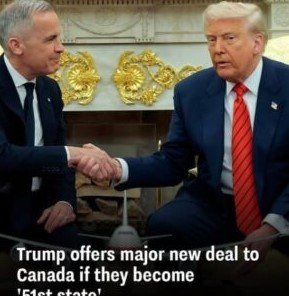 Trump proposes significant deal to Canada—if it joins the U.S. as the 51st state