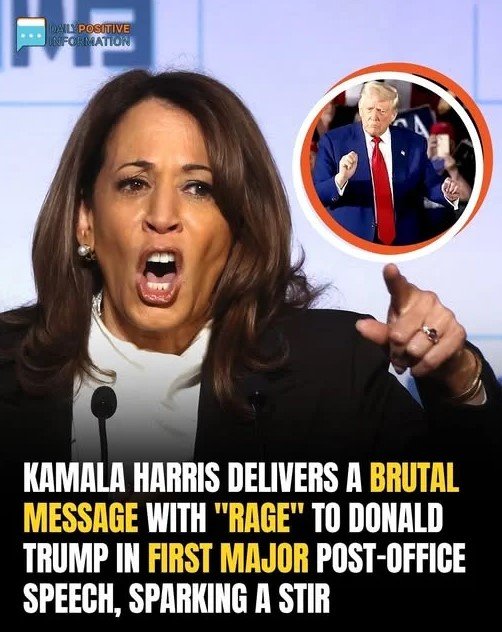 Kamala Harris Breaks Her Silence In Powerful First Speech Since Leaving Office — See The Video