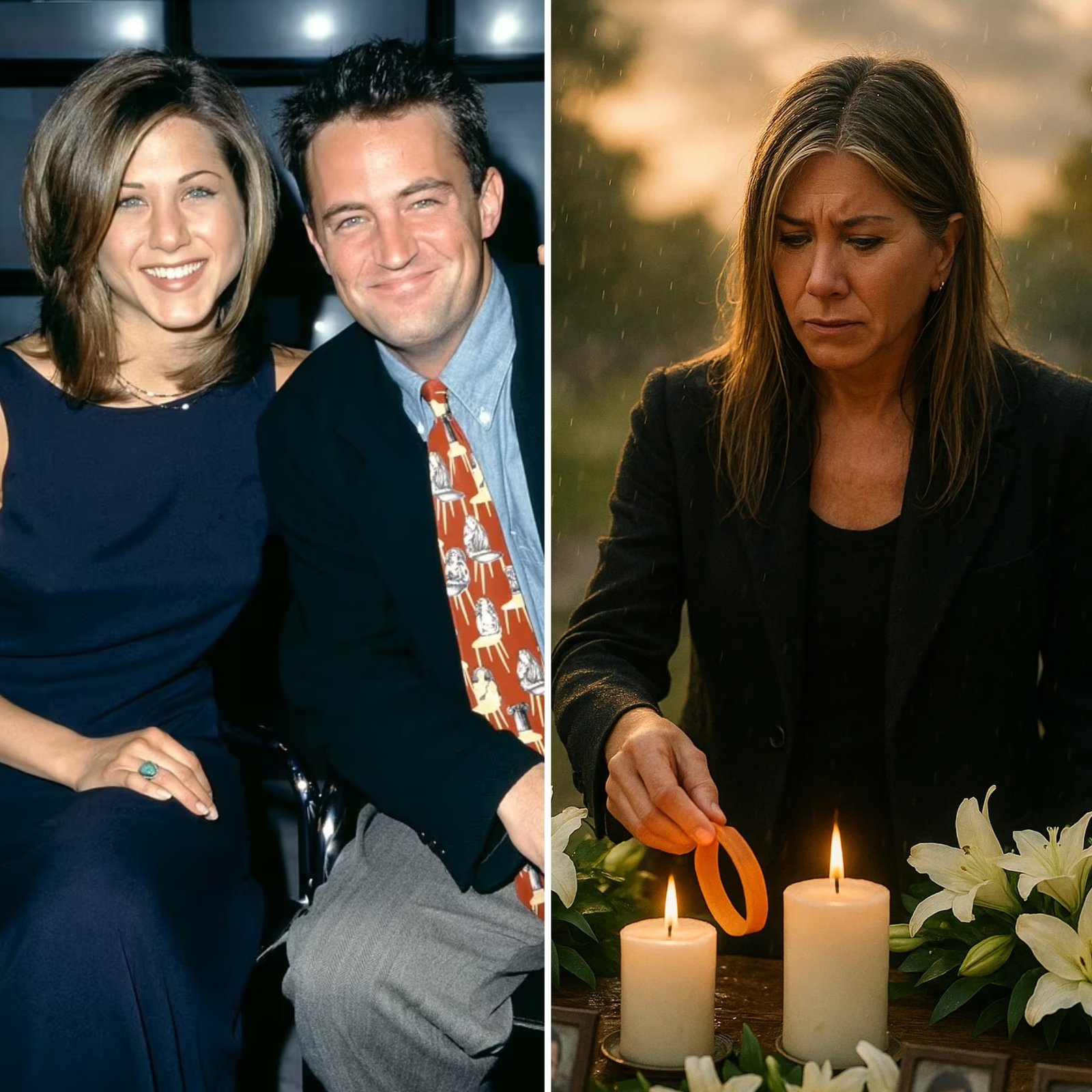 Jennifer Aniston’s quiet act at Matthew Perry’s memorial resurfaces — and brings fans to tears all over again