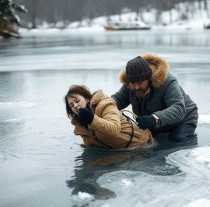 A prisoner pulled a pregnant girl out of an icy river. What happened next shook the entire area…