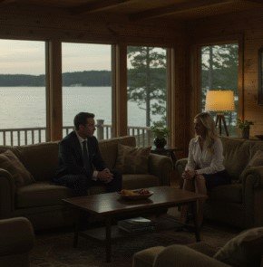 My Husband Took His Female Colleague to My Inherited Lake House for ‘Business Trips’ — But He Had No Idea I’d Already Installed Cameras