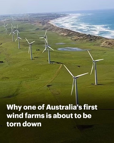 Why 14 turbines at one of Australia’s first wind farms are about to be torn down – marking the end of an era