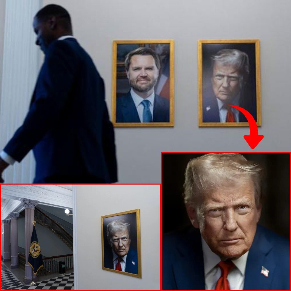 White House Unveils a New, Darker Presidential Portrait