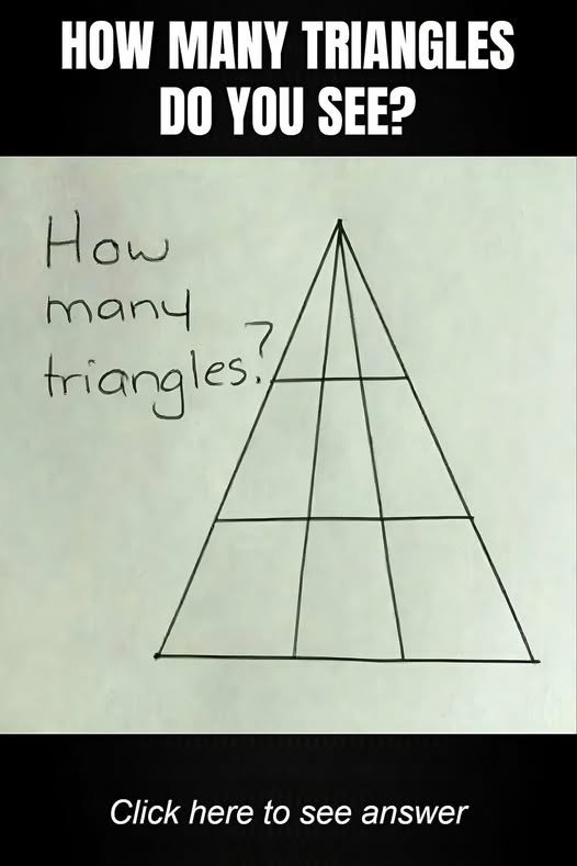 How many triangles are in it?