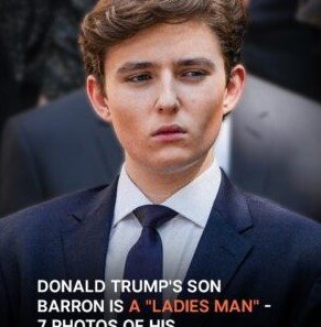 Photos emerge of Barron Trump’s alleged former girlfriend as he’s labeled a ‘ladies’ man