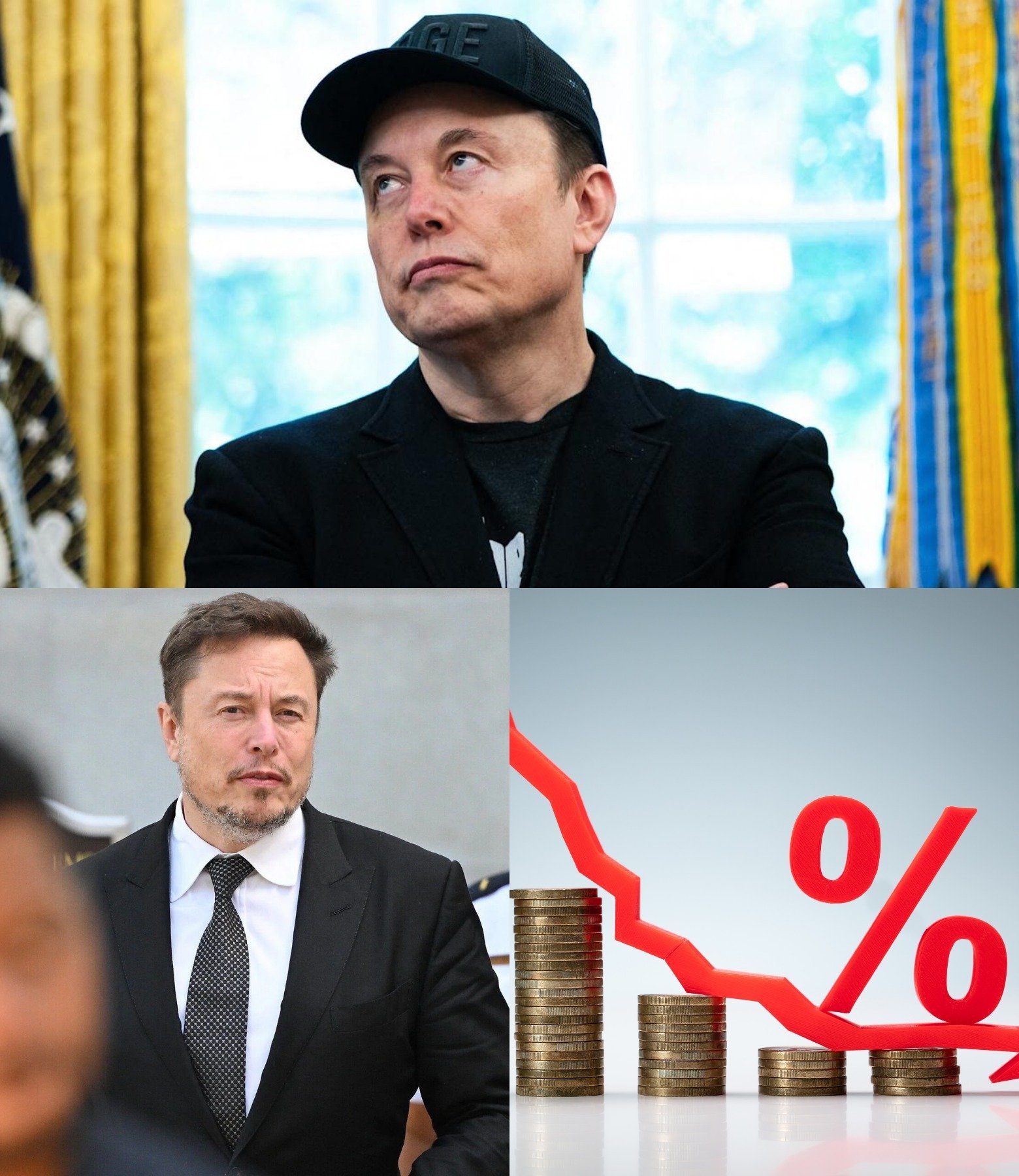 Elon Musk Loses $34,000,000,000 in One Day After Explosive Feud With Trump