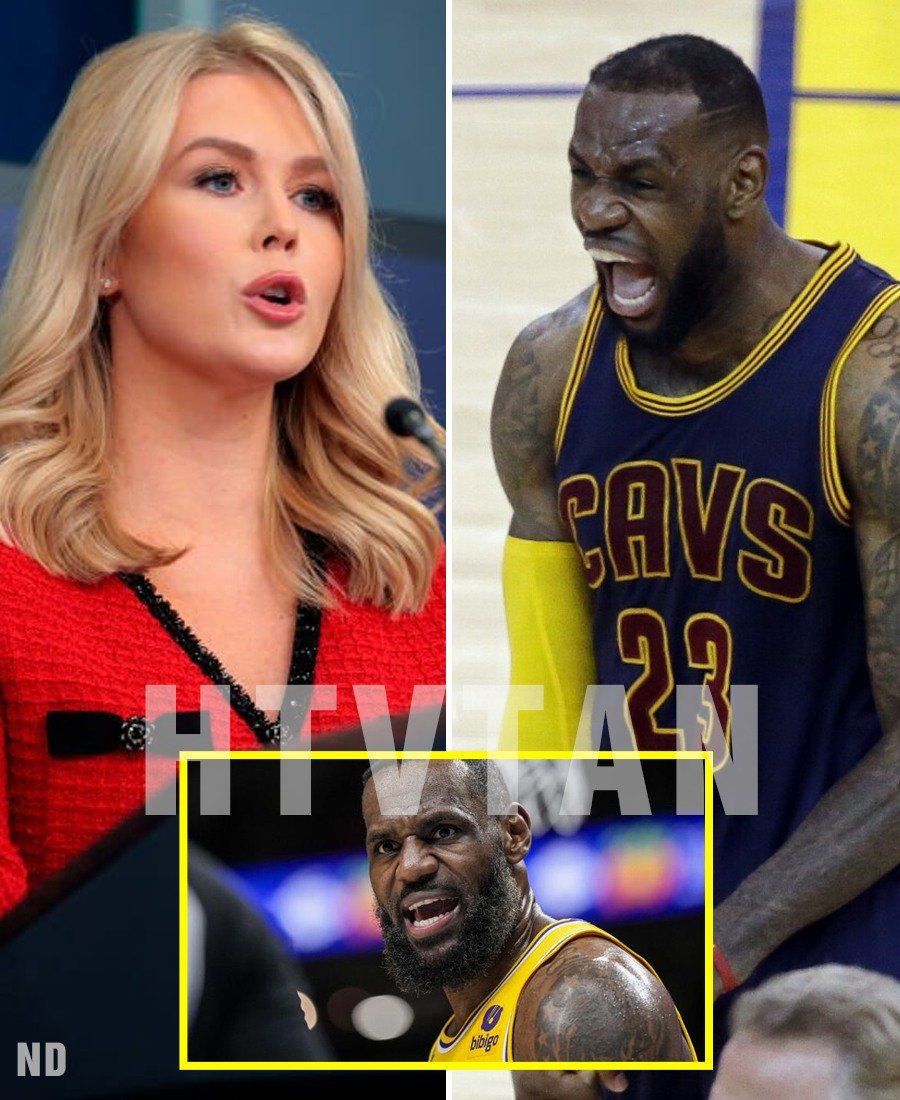 LEBRON JAMES CALLED HER āKKK BARBIEā⦠BUT KAROLINE LEAVITTāS 17 CALM WORDS BROUGHT HIM TO SILENCE