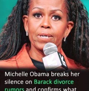Michelle Obama shuts down divorce speculation with firm remarks