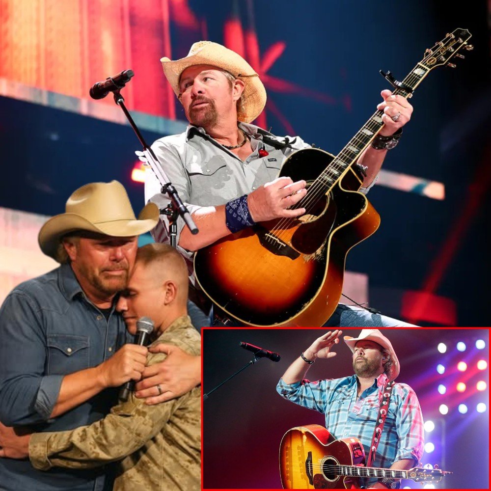 TOBY KEITHâS MOST EMOTIONAL TRIBUTE: THE NIGHT A WOUNDED SOLDIER JOINED HIM ON STAGE AND BROUGHT AMERICA TO TEARS