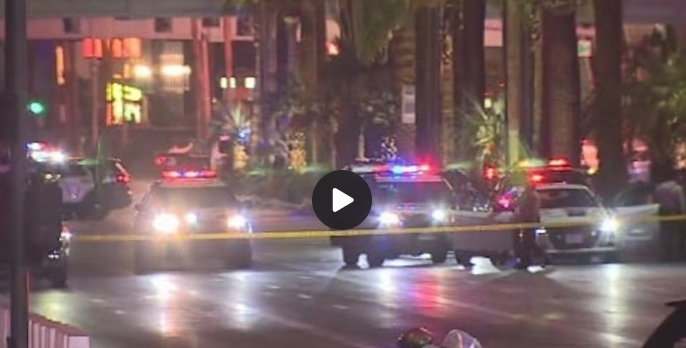 2 dead in Las Vegas Strip shooting, with suspect known but not yet arrested, police say