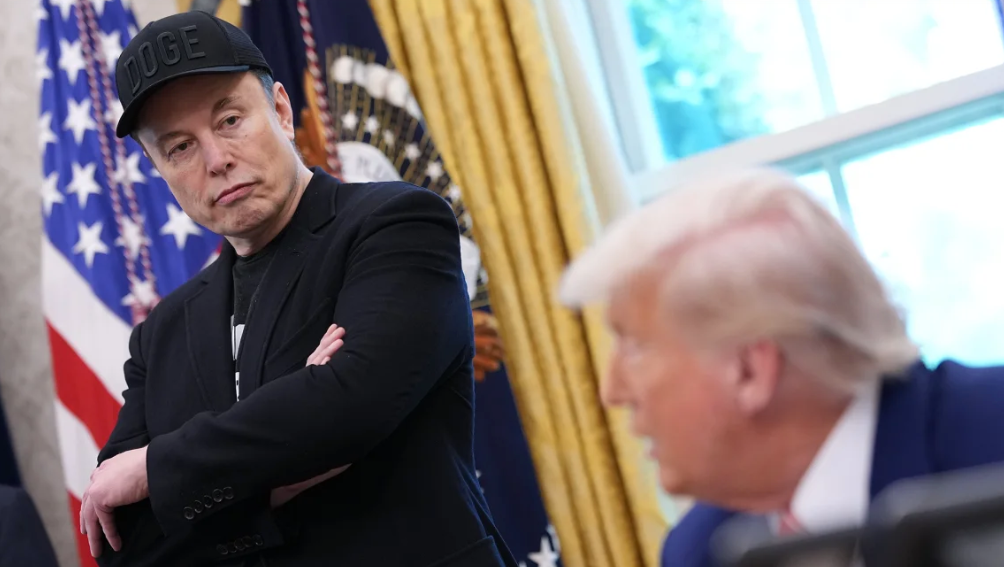 LA protests inch Elon Musk back to President Trump