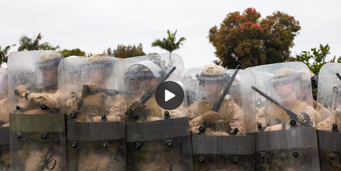 Some Democrats condemn violence in LA protests and Trump’s response to it