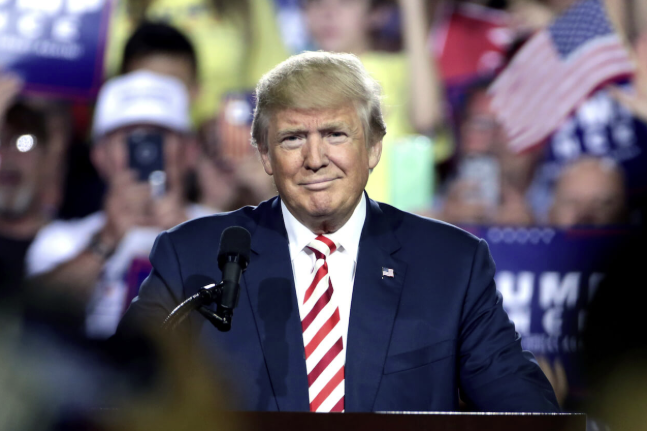 From a gilded perch, Trump tries to retain the common touch