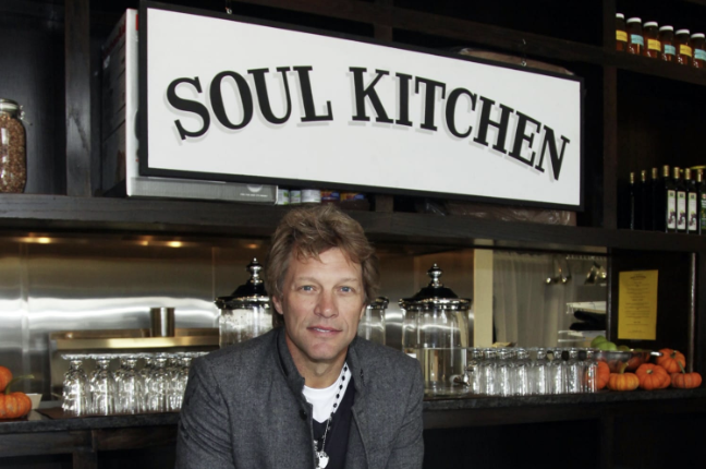 Jon Bon Jovi Runs Charity Restaurants to Feed Those in Need
