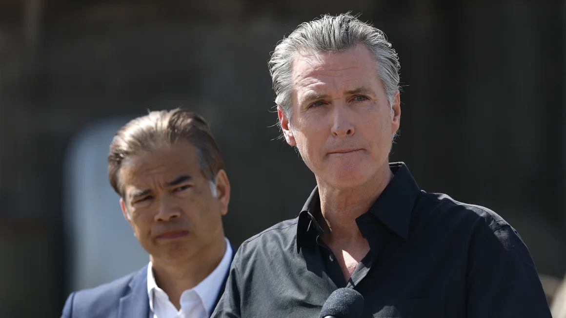 Newsom and California confront Trump with a potential blueprint for Democrats