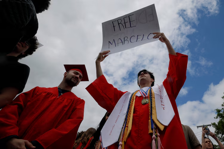 Protests erupt after Massachusetts high school student detained by ICE