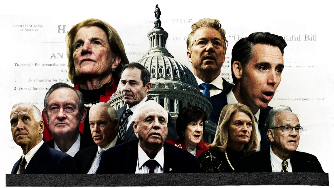 GOP senators’ top concerns with Trump’s big agenda bill, in their own words