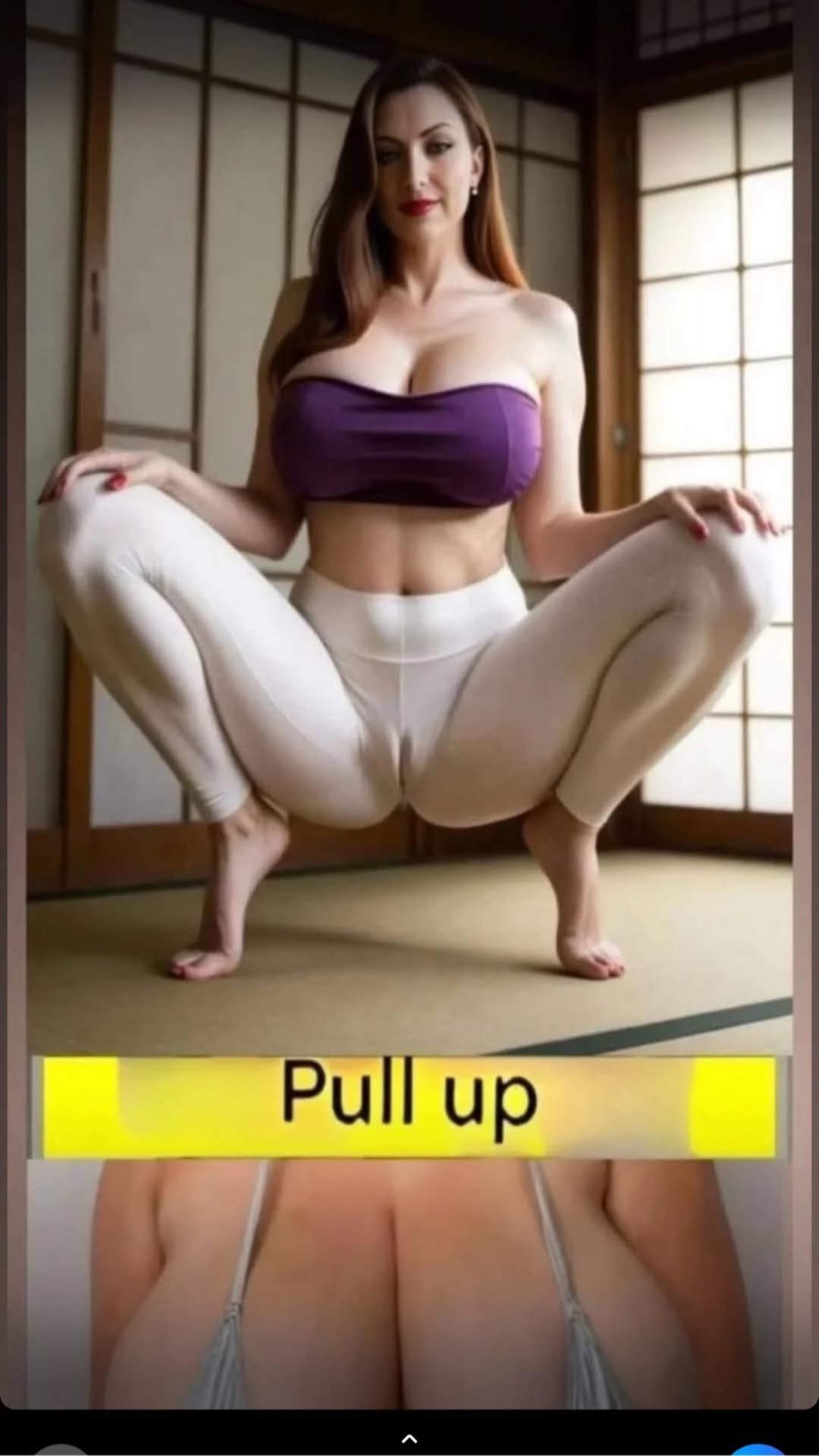 Radiant in Motion: A Fabulous Look in Yoga Leggings