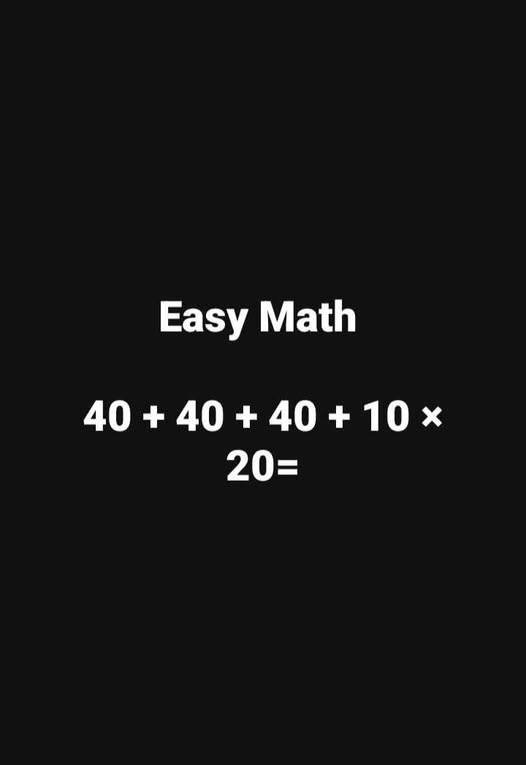 The correct answer to this math problem